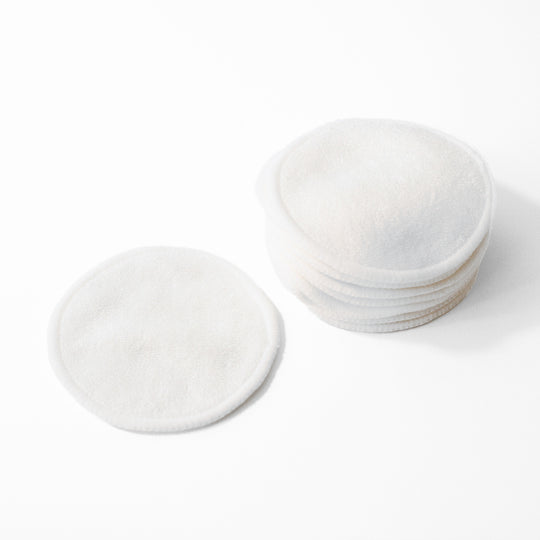 Reusable cotton rounds.