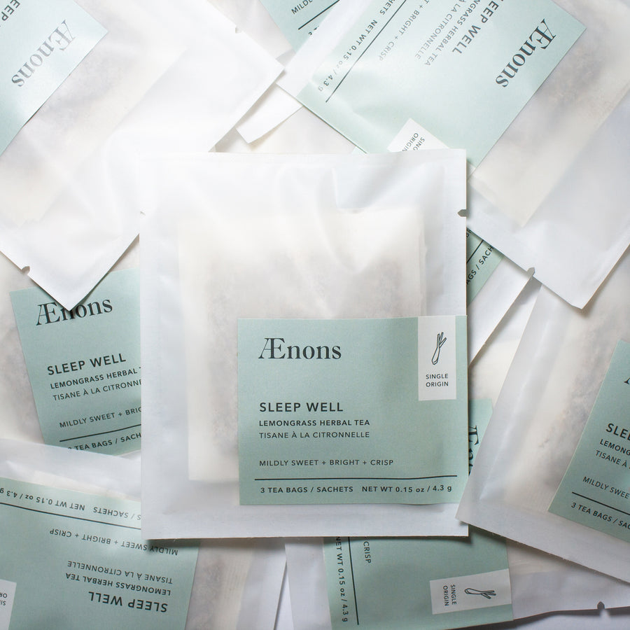 Sleep Well Lemongrass Herbal Tea