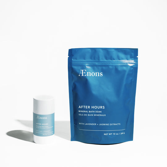 AEnons After Hours Body Balm and Bath Soak